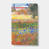 Badge Jardin fleuri de Vincent Van Gogh (Arrière)