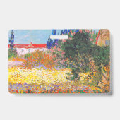 Badge Jardin fleuri de Vincent Van Gogh (Arrière)