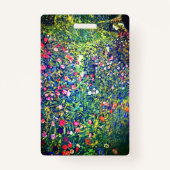 Badge Jardin italien Gustav Klimt (Dos)
