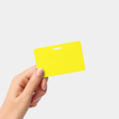 Badge Jaune vif #FFF3000, Jaune banane (Manuel / portable)