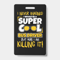 Je Serais Un Super Chauffeur De Bus Cool
