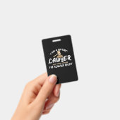Badge Je Suis Un Futur Avocat (Manuel / portable)