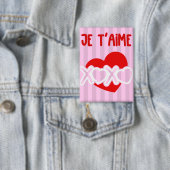 Badge Je t'aime (Insitu)