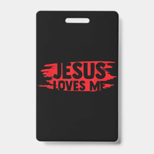 Badge Jésus Hommes Femmes Enfants Amusant Bible Chrétien