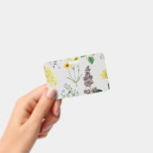 Badge Jeu de fleurs vintage (Manuel / portable)