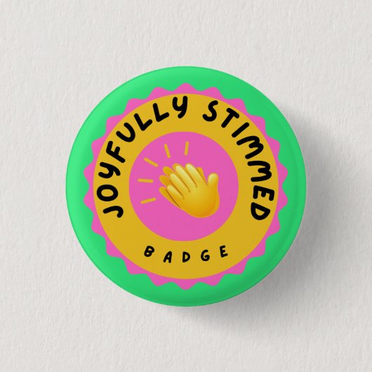 Badge joliment serti (Devant)