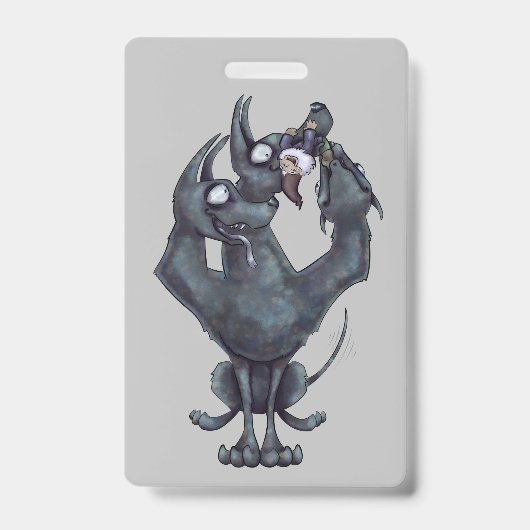 Badge Jouet à mâcher (Avant)