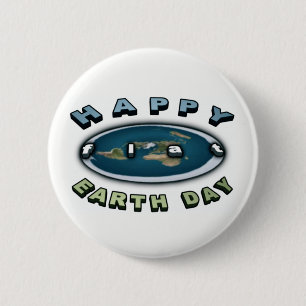 Badge jour des terres Happy FLAT jour des terres B