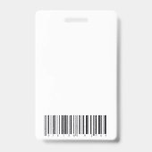 Badge Journaliste souriant sur caméra (Arrière)