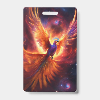 Badge "Joyeuse fête des Mères": Phoenix Céleste