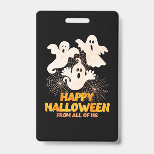 Badge Joyeux Halloween de nous tous