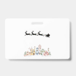 Badge Joyeux Noël