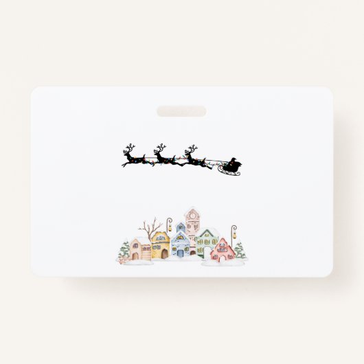 Badge Joyeux Noël (Devant)