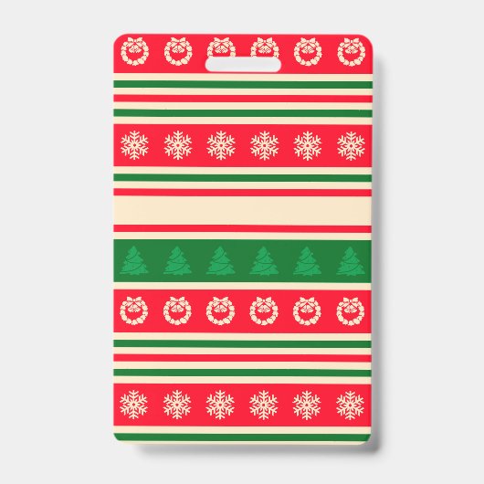 Badge Joyeux Noël (Avant)