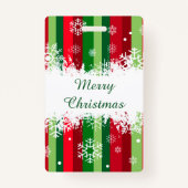 Badge Joyeux Noël (Devant)