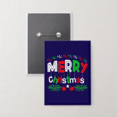 Badge Joyeux Noël-85923 (Recto/Verso)