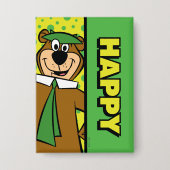 Badge Joyeux Yogi Bear (Recto)