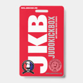 Badge JUDOKICKBOX - Vip Credencial (Dos)
