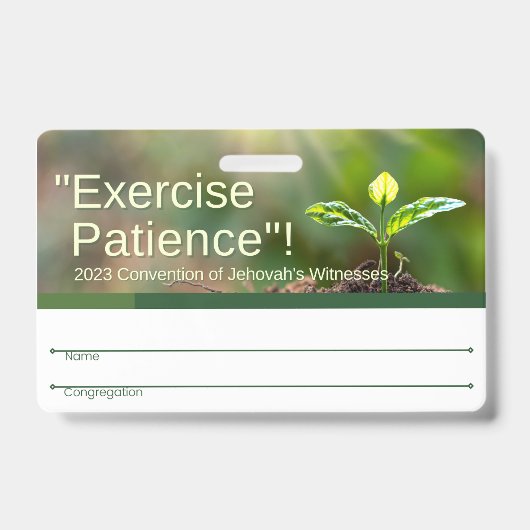 Badge JW | 2023 Conv régional anglais et espagnol (Front)