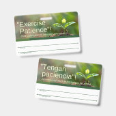 Badge JW | 2023 Conv régional anglais et espagnol (Front & Back)