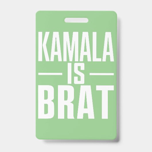 Badge Kamala est une peste  (Avant)