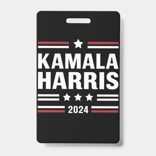 Badge Kamala Harris pour le peuple 2024 Président (Avant)