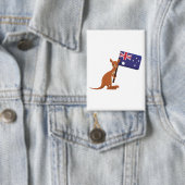 Badge kangourou drapeau australie (Insitu)