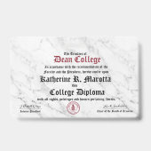 Badge Katherine R. Marotta (Avant)