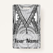 Badge Keffiyeh Écharpe palestinienne tissu traditionnel (Dos)