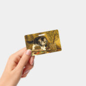 Badge Kitten avec peinture et brosses (Handheld)