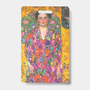 Badge Klimt Portrait d'Eugenia Primavesi