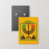 Badge Kwanzaa Umoja (Recto/Verso)