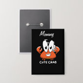 Badge La Cutie Crabtastique. (Recto/Verso)