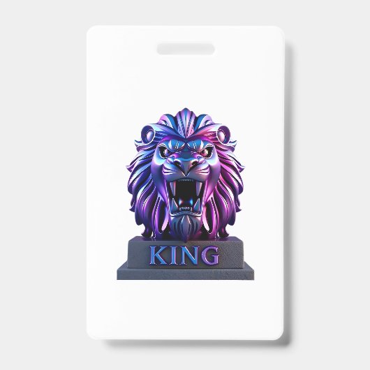 Badge La face de lion (Avant)