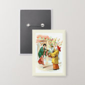 Badge La Lampe d'Aladdin (Recto/Verso)