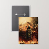 Badge La mort n'a aucune miséricorde (Recto/Verso)