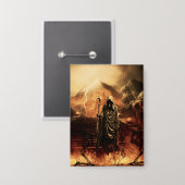 Badge La mort n'a aucune miséricorde (Recto/Verso)