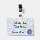 Badge La Réunion de famille (Avant avec clip)