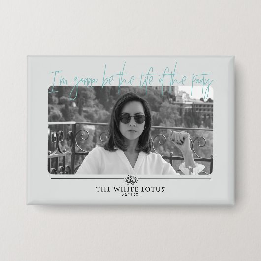 Badge La vie du Parti - Le Lotus Blanc (Recto)