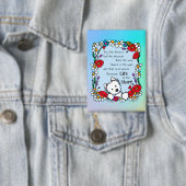 Badge La vie est courte Westie Button (Insitu)