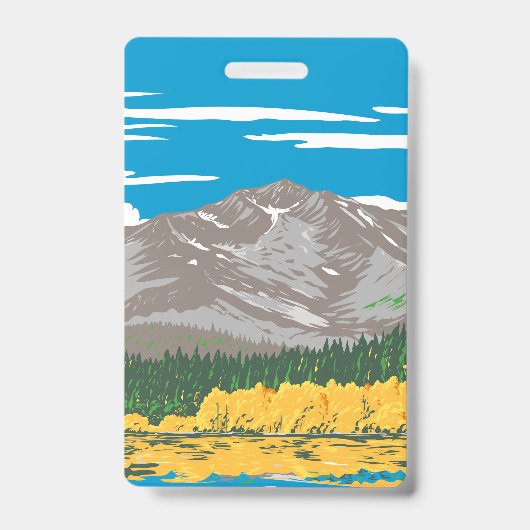 Badge Lac Fallen Leaf (Avant)