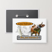 Badge Lactose Intolerant? Just Tolerate It (Recto/Verso)