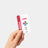 Badge Laissez-passer de sécurité pour événement spécial (Manuel / portable)