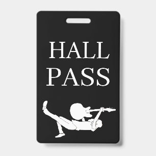 Badge Laissez-passer personnalisé Rock Classique