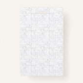 Badge Langue Design Trente-quatre (Dos)