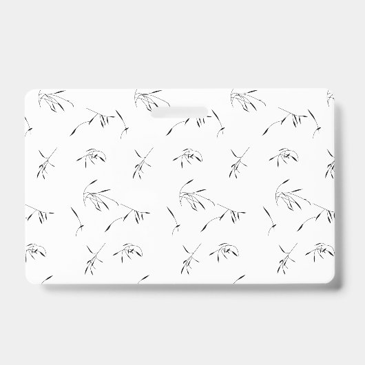 Badge Langue, Gris de colombe (Avant)