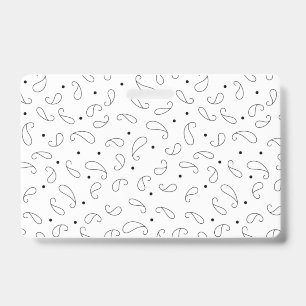 Badge Langue, gris foncé