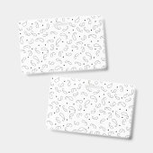 Badge Langue, gris foncé (Avant & arrière)