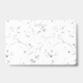 Badge Langue, Nuage Gris (Arrière)