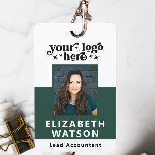 Badge Lanière de nom d'employé avec ID d'événement perso